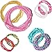 Tuoshei 8 Piece Summer Jewelry Waist Bead Set, Colorful Waist Bead, Belly Bead, African Waist Bead, Body Chain, Beaded Belly Chain, Bikini Jewelry for Woman Girl (style 6)