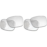 Betterun 2 Pairs Non-Polarized Replacement Lenses for Ray-Ban Meta Wayfarer RW4006 50mm Smart Sunglasses, Anti-Scratch and Impact Resistant