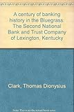 Front cover for the book A History of Kentucky by Thomas Dionysius Clark