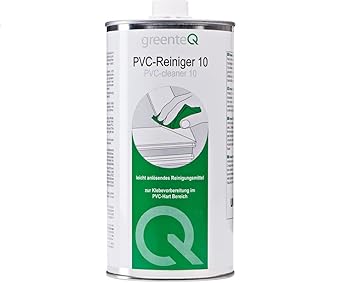 greenteQ 'PVC Reiniger 10' 1 Liter Kunststoffreiniger Fenster Reinigungsmittel