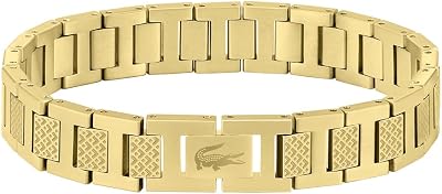 Brazalete de eslabón para Hombre Colección METROPOLE Decorado con diseño petit piqué - 2040120