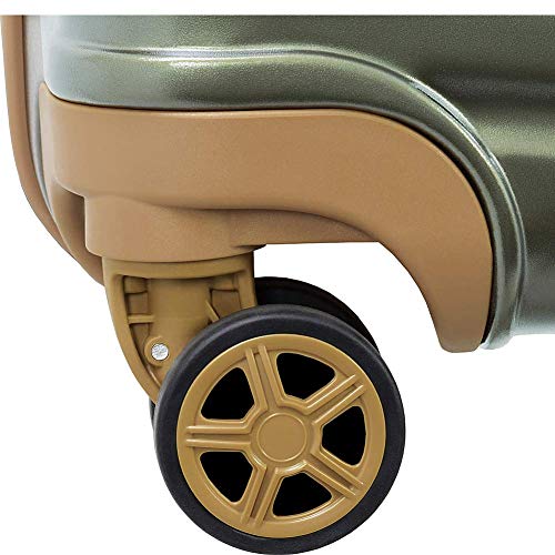 LONDON FOG Huntington Hardside Spinner Luggage, Olive, CarryOn 20Inch Pricepulse
