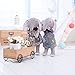 Me Too Stuffed Elephant Dolls Coffee Floral Dress 12''+ Gift Bag …