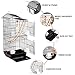Topeakmart Large Parakeet Bird Cage on Wheels for Budgies Finches Canaries Lovebirdsthumb 1