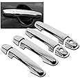 ZMAUTOPARTS for Toyota Camry/Matrix/ Solara Xa Tc Side Door Handle Covers Trim Chrome