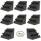 Acoustic Foam XL Bass Trap Studio Soundproofing Corner Wall 12