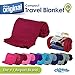 Cloudz Compact Travel Blanket - Burgundy