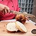 A Cut Above Cutlery Bread Knife, Serrated Knife Slices French Bread, Artisan Bread, Sandwich Bread, Bagels, Cakes, Safe and Comfortable Slip Resistant Handle Can Not Come Loose, Stainless Steel Blade