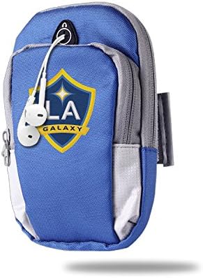 LA Galaxy Professional Soccer Club Sports Arm Bag Arm Pouch Wrist Wear