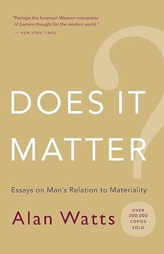 Download Does It Matter?: Essays on Man's Relation to Materiality PDF