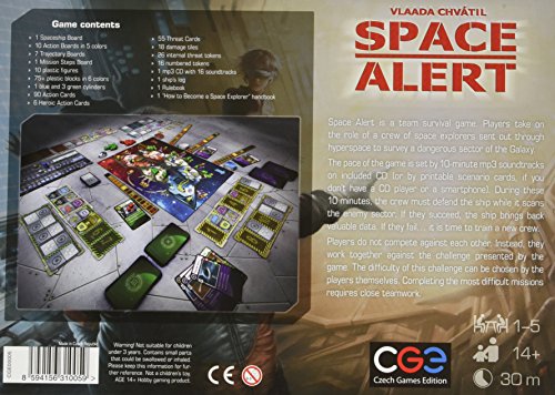 Space Alert Board Game (5 Player)