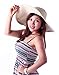 HDE Beige Sun Hats for Women - Wide Brim Beach Floppy Summer Hat for Girls