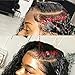 Curly 13 * 6 Brazilian Lace Front Human Hair Wigs With Baby Hair Lace Front Wig Remy Hair Wig Pre Plucked Bleached Knots (12inch)