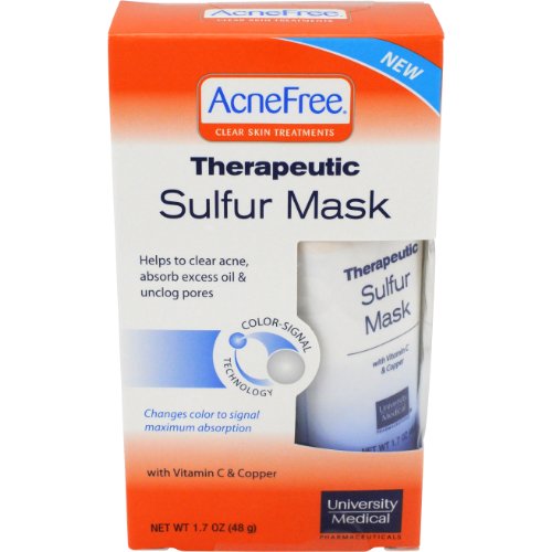 Acnefree Therapeutic Sulfur Mask, 1.76-Ounce (Pack of 2)