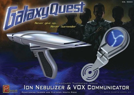 Galaxy Quest ION Nebulizer Pistol & VOX Communicator Set 1/1 Full-Scale Model Kit