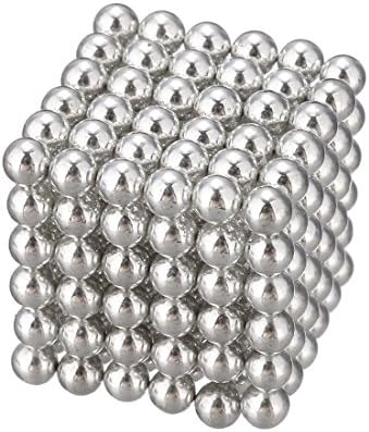 magic Balls Sculpture Toy - 5mm Large Size - (5mm, Silver)