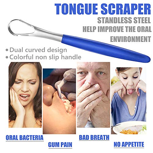 Tongue Scraper Cleaner Stainless Steel