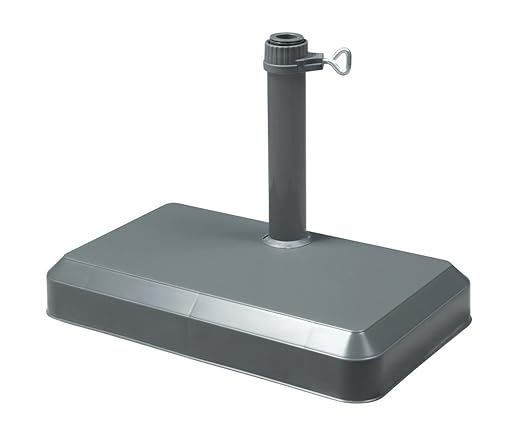 Doppler Balkonschirmständer 20 kg anthrazit - für Rohr 25-32mm