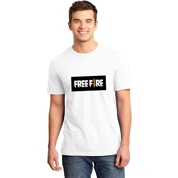 Buy Caca Anp Freefire T Shirt White At Amazon In