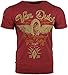 Von Dutch Mens Logo T-Shirt, Rusty Red, XL
