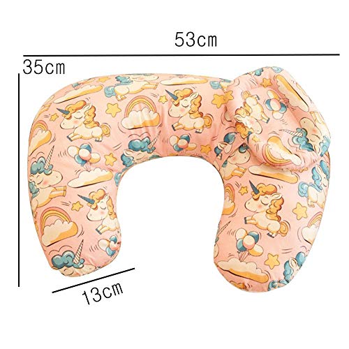 Breastfeeding Pillow and Positioner, Baby Feeding Nursing Pillow Multi-Function Baby Learning Sitting Waist Pillow - Thumbnail 4