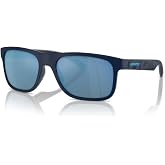 ARNETTE Khim AN4341 Square Sunglasses for Men | In Dark Blue, Military &amp; Medium Grey. Polarized options available. Bonus kit: spray, cloth, screwdriver &amp; mirror.