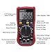 Multimeter, Exwell Digital Multimeter with Two Sets Multimeter Test Leads, 7.3x3.5x1.9 Inches Voltage Tester/Meter Black Protective Case Included