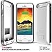 Alpatronix BX120 2400mAh Slim Battery Case Rechargeable Protective External Portable Charger Cover Compatible for iPhone 5, iPhone 5S & iPhone SE Juice Bank Power Pack Charging [MFi] - Silver