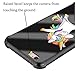 iPhone 6S Cases,iPhone 6 Cases with Cute Cartoon Design,[Four Corners Thicken Shockproof] Tempered Glass Pattern Painted Mirror Bumper Cover Case for iPhone 6/6S-Rock Unicorn