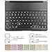 New iPad 9.7 Keyboard Case,Boriyuan Protective Folio Utra Slim Hard Shell Light Weight Stand Smart Cover with Backlit Bluetooth Keyboard and Auto Sleep/Wake for Apple iPad 9.7 2017 2018 Tablet