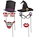 Joyin Toy 30 Pcs Halloween Party Favor Photo Booth Props