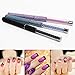 Makartt 3Pcs UV Gel and Liner Brush Set, Poly Nail Gel Brush, Nail Art Painting Flat Brush Round Brush Liner Brush Manicure Tool Q-06
