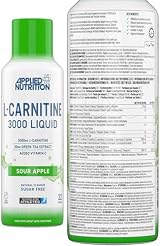 Applied Nutrition L Carnitine 3000 Liquid Sour Apple 480ml 32 Servings view 2