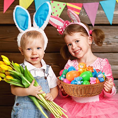 20PACK Easter Eggs PreFilled with Animal Finger Puppets for Easter