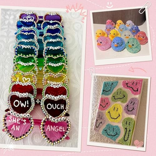40000Pcs 40 Colors Resin Jelly Rhinestones Kit for Bedazzling, DIY Bulk Resin Gems Set, Flatback Gem for Crafting with 3 Pcs 10ml Jewelry Glue, Multicolor 3mm Flatback Gems for Diamond Art Nail Art