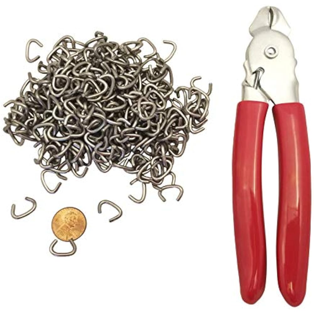 Professional Heavy Duty Hog Ring Pliers (with 3/8 Stainless Rings) Industrial eBay Professional Heavy Duty Hog Ring Pliers (with 3/8 Stainless Rings) Industrial eBay