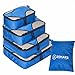 ZOMAKE Packing Cubes 4 Piece Set - Travel Accessories Organizers Versatile Travel Packing Bags Plus Free Laundry Bag