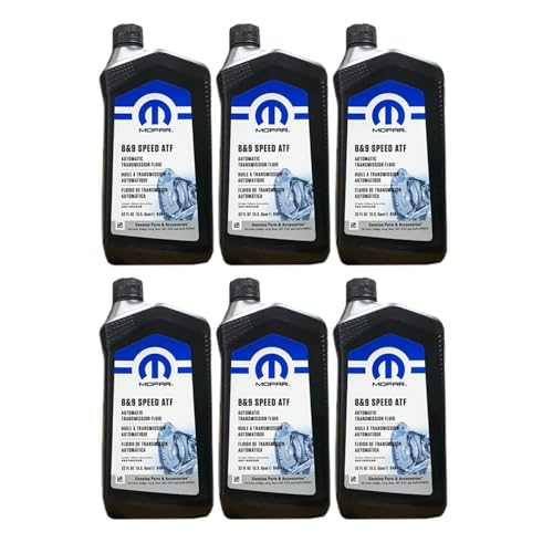 Photo 1 of Mopar Chrysler Dodge Jeep Ram 8 and 9 Speed Automatic Transmission Fluid New Case of 6