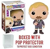 Funko Pop! Movies: Willy Wonka and the Chocolate Factory - Augustus Gloop Vinyl Figure (Bundled with Pop BOX PROTECTOR CASE)