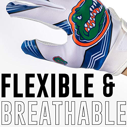 Franklin Sports Florida Gators Youth College Football Receiver Gloves