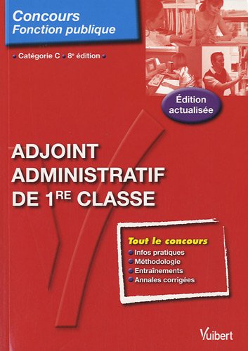 Adjoint administratif de 1ère classe