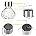 GIGALUMI Hanging Solar Lantern, 4 Pack Outdoor Christmas Decorations, Hanging Solar Lights Outdoor Waterproof, Garden Decor for Lawn, Garden, Yard, Tree Warm White