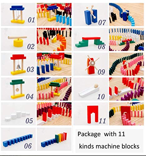 2 Lewo+Wooden+Dominoes+Building+Storage