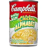 Campbell's Healthy Kids Condensed Soup, Chicken Alphabet, 10.5 Ounce (Pack of 12)