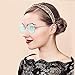 Women Headbands, Teenitor Rhinestone Beaded Elastic Headband for Women Girl Hair Accessories, Handmade vintage headbands Fits for Most, 3pcs