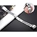 For Fitbit Alta HR and Alta Bands, bayite Replacement Stainless Steel Chain Bands Adjustable Wristbands Silver Dual Chains Large