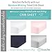 Moisture Wicking Toddler Pillowcase for Sweaty Sleepers - Fits 13 x 18 and 14 x 19 Pillows, Envelope Style Pillow Cover, Features Patented Drirelease(R) Moisture Wicking Technology (Gray)