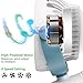OPOLAR Battery Operated Fan, Clip on and Desk Fan, Personal Portable Fan with 4 Speeds, Rechargeable, 360 Degree Rotation, 2200mAh Battery, Powerful Wind for Baby Stroller,Outdoor Activity, Office