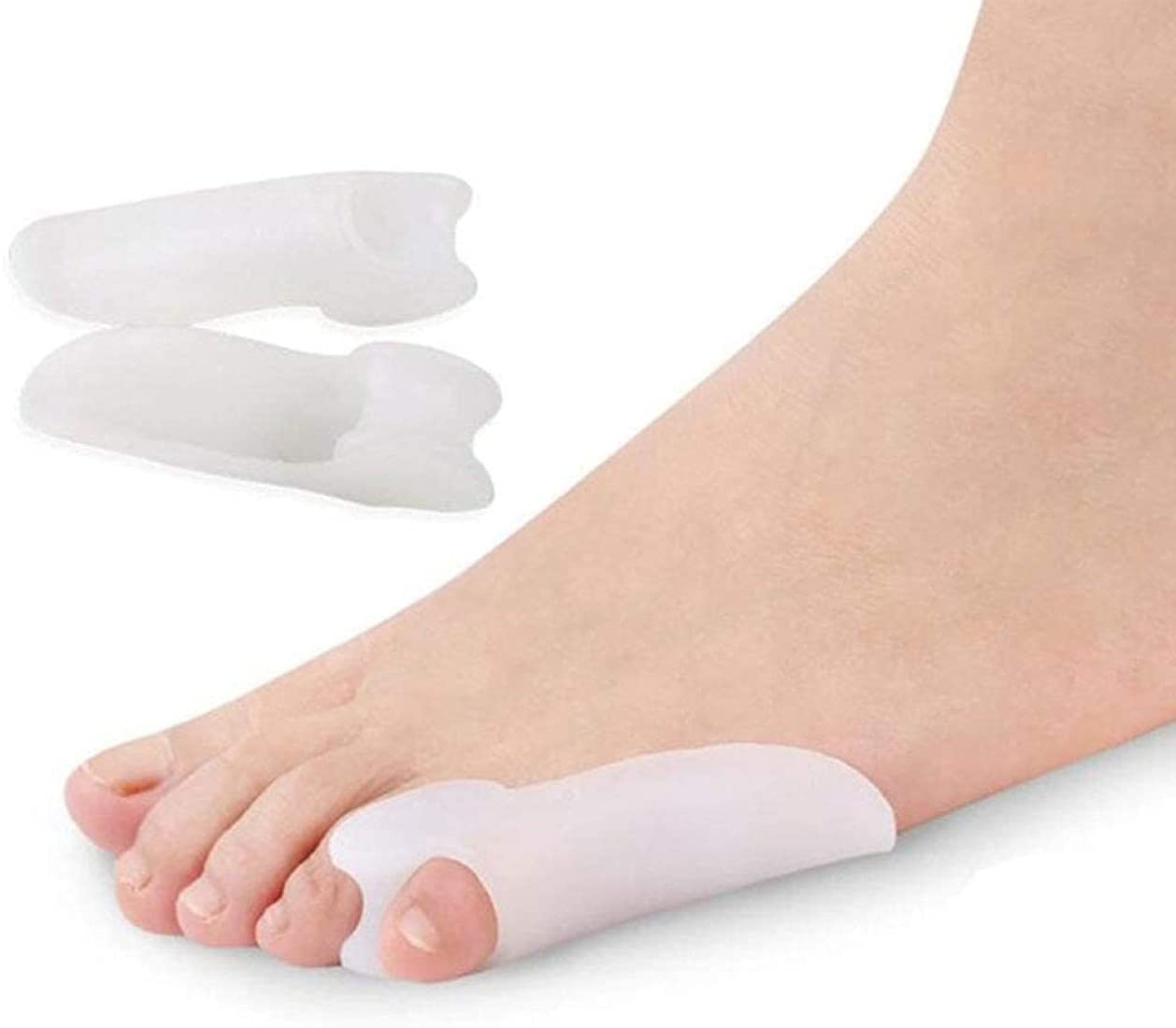 Pedimend Soft Gel Tailor’s Bunion Corrector - Bunionette Gel Toe Separator - Pinky Toe Protector - Gel Toe Spacer - Reduces Toe & Foot Discomfort - Unisex - Foot Care