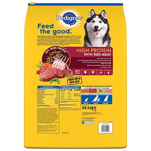PEDIGREE High Protein Adult Dry Dog Food Beef and Lamb Flavor Dog